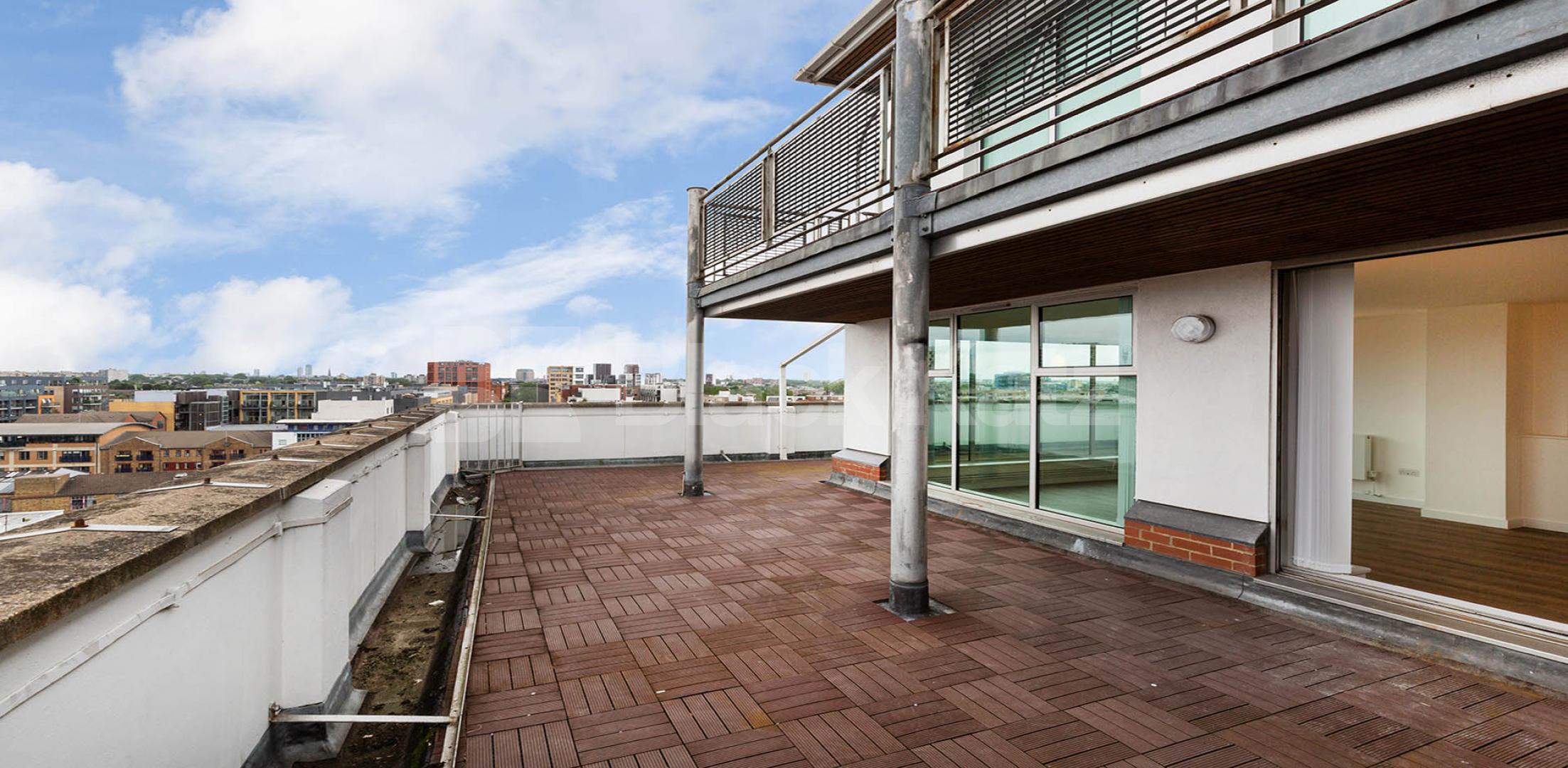 			Roof Terrace, 2 Bedroom, 1 bath, 1 reception Apartment			 ABILITY VIEW-KINGSLAND ROAD, HOXTON - SHOREDITCH